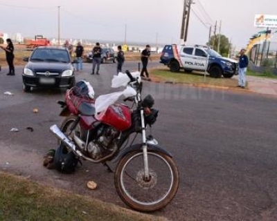 Idoso de 68 anos morre em acidente entre carro e moto em MT