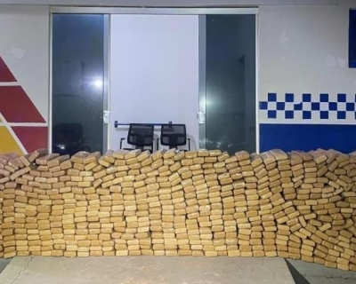 Pol�cia Militar apreende quase duas toneladas de drogas em dez dias em Mato Grosso