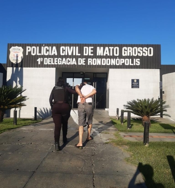Homem condenado a quase 20 anos por roubo e receptação é preso pela Polícia Civil