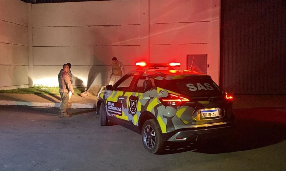 Dupla suspeita de furtar obra no Complexo Pomeri é detida em flagrante por agentes socioeducativos