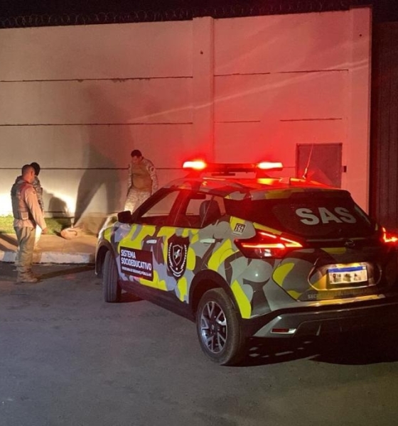 Dupla suspeita de furtar obra no Complexo Pomeri é detida em flagrante por agentes socioeducativos