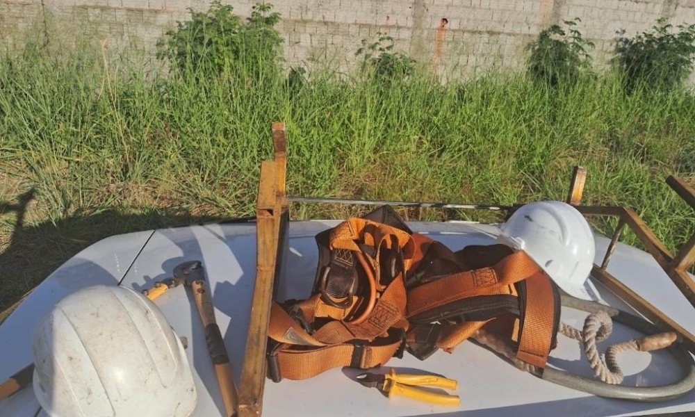 Dupla é presa pela Polícia Civil com mais de 150 kg de fio de cobre furtados de empresa de telefonia