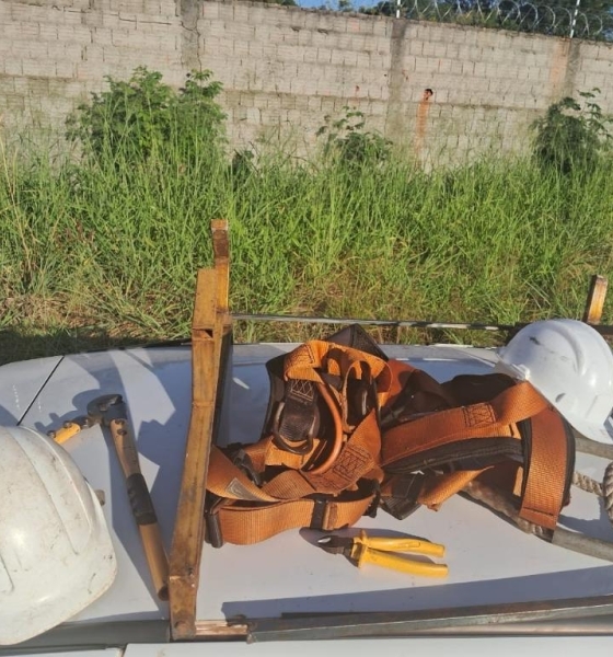 Dupla é presa pela Polícia Civil com mais de 150 kg de fio de cobre furtados de empresa de telefonia