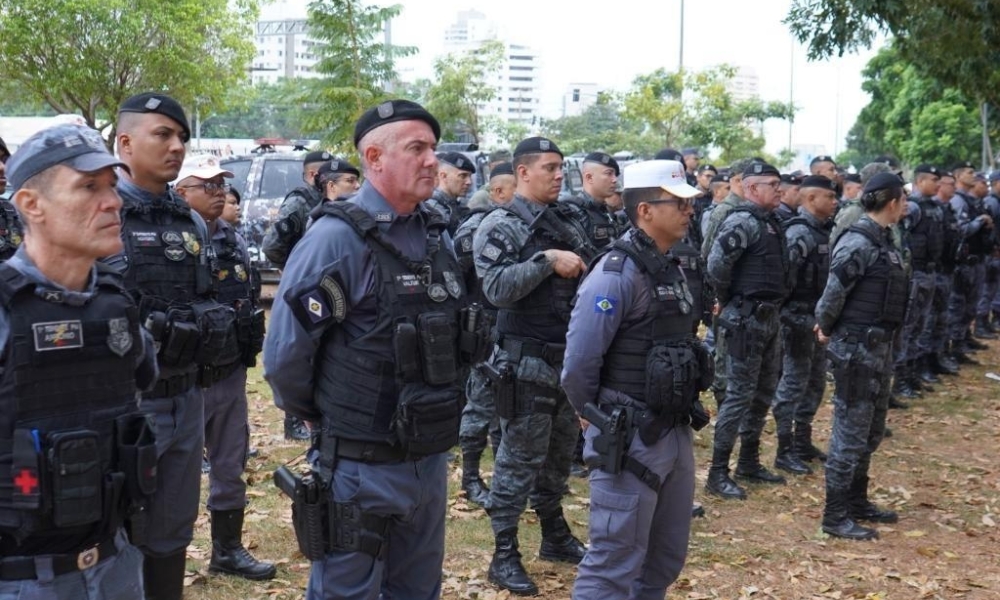 Mais de 500 policiais militares reforçam segurança na 57ª Expoagro em Cuiabá