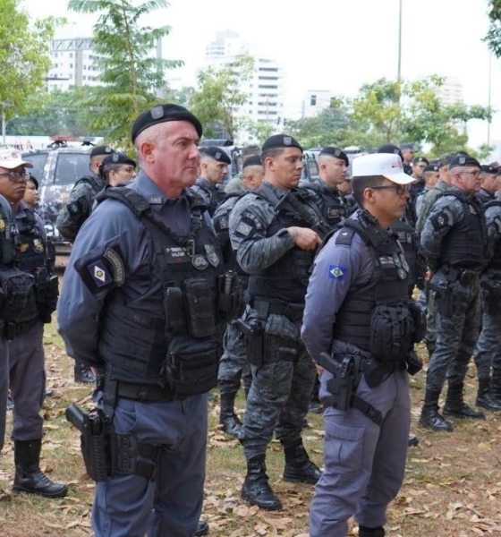Mais de 500 policiais militares reforçam segurança na 57ª Expoagro em Cuiabá
