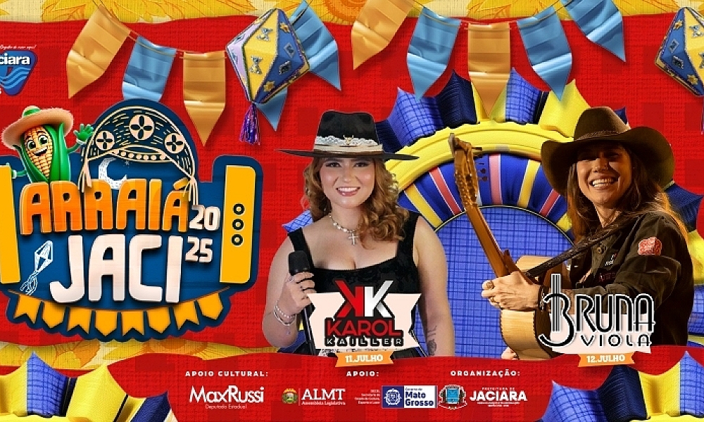 Bruna Viola é confirmada no Arraiá Jaci 2025