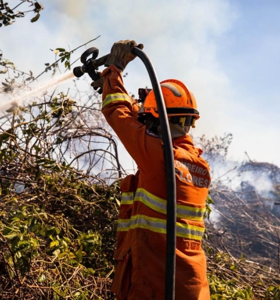 Corpo de Bombeiros e Prefeitura de Várzea Grande lançam campanha para prevenir queimadas