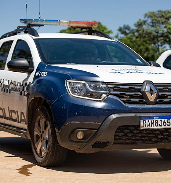 Suspeito de enforcar e arremessar chá quente contra rosto da esposa é preso pela PM