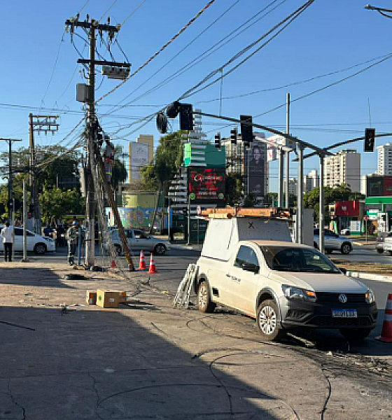 Explosão e rompimento de fibra deixam unidades de saúde de Cuiabá sem internet