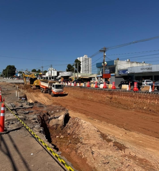 Obras em Complexo Viário do Leblon avançam em três frentes