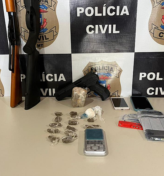 Polícia Civil prende líder de facção e cumpre buscas contra integrantes de grupo em Campos de Júlio