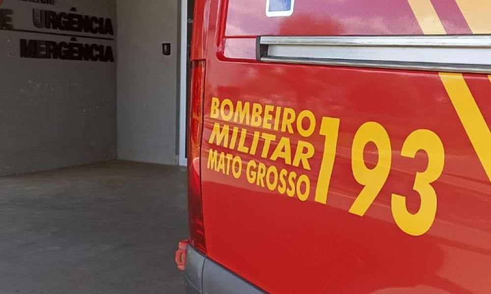 Bombeiros socorrem bebê após afogamento em piscina de casa em Sorriso