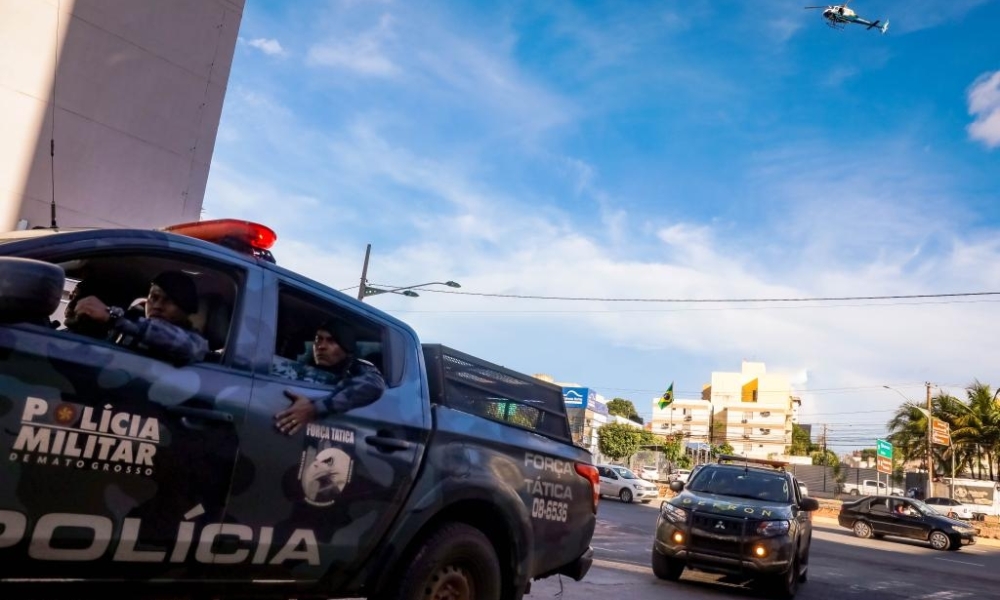 Governo envia reforço policial a Brasnorte; forças de segurança fazem cerco a criminosos
