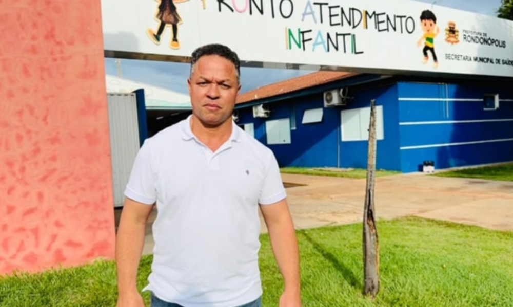 CLÁUDIO FERREIRA GARANTE AMBULÂNCIA PARA PA INFANTIL DE RONDONÓPOLIS