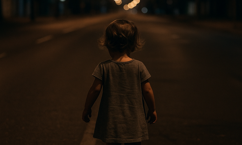 Menina de 2 anos é encontrada sozinha durante a madrugada em avenida de Primavera do Leste