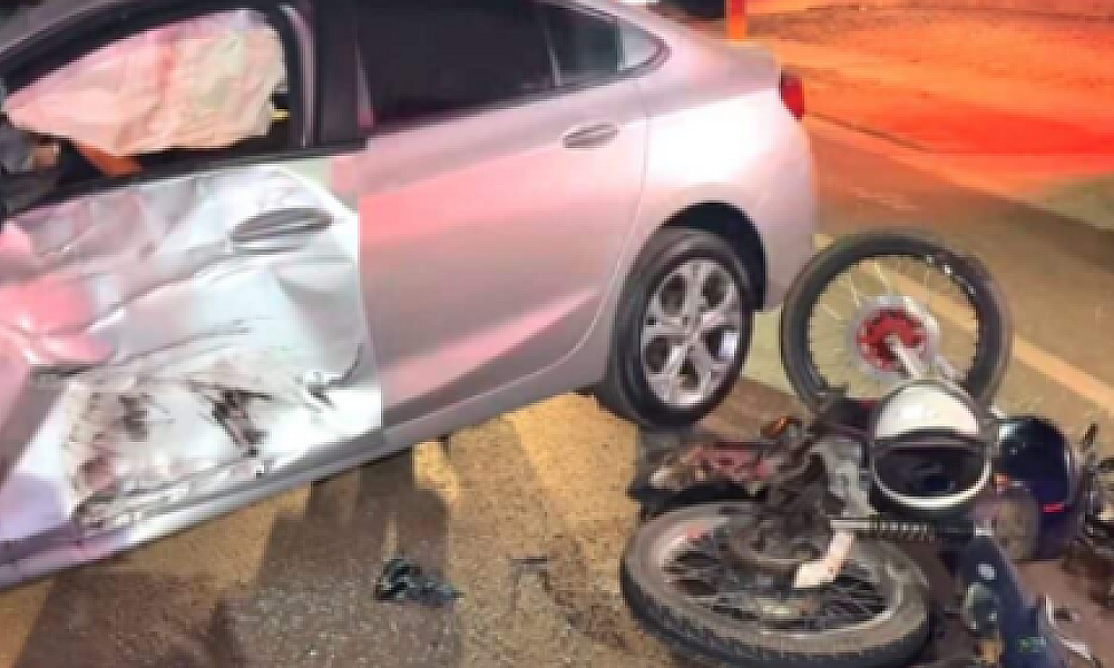 Motociclista morre após colisão com carro em Sinop