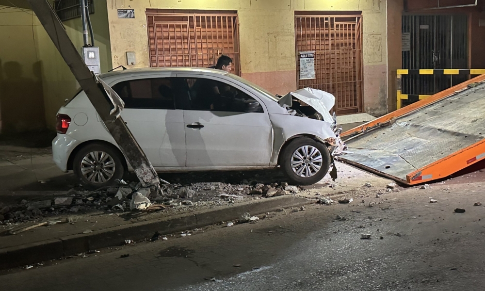 Mulher é atropelada após motorista sofrer mal súbito em Várzea Grande
