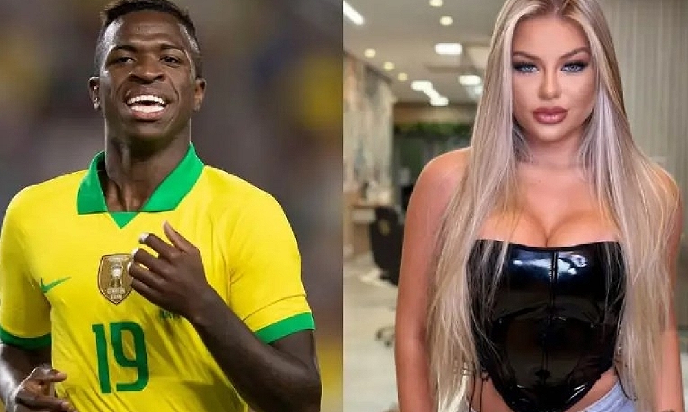 Influenciadora de Cuiabá confirma que ficou com Vini Jr. em festa de Neymar