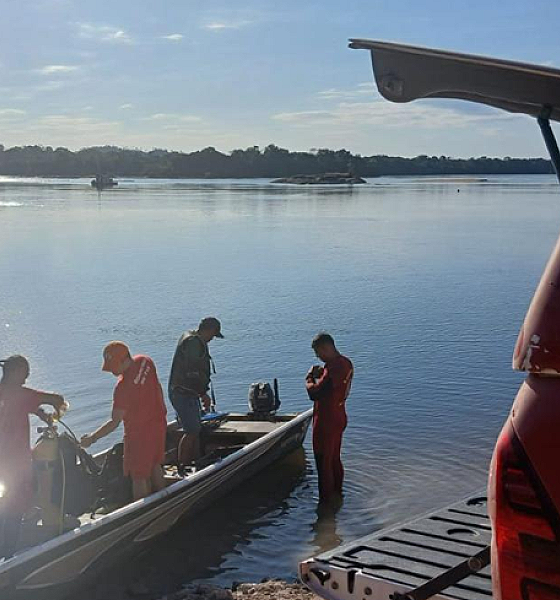 Bombeiros localizam corpo de homem que se afogou no rio Juruena em Nova Bandeirantes