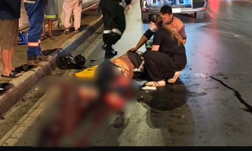 Acidente deixa entregador gravemente ferido e com perna amputada