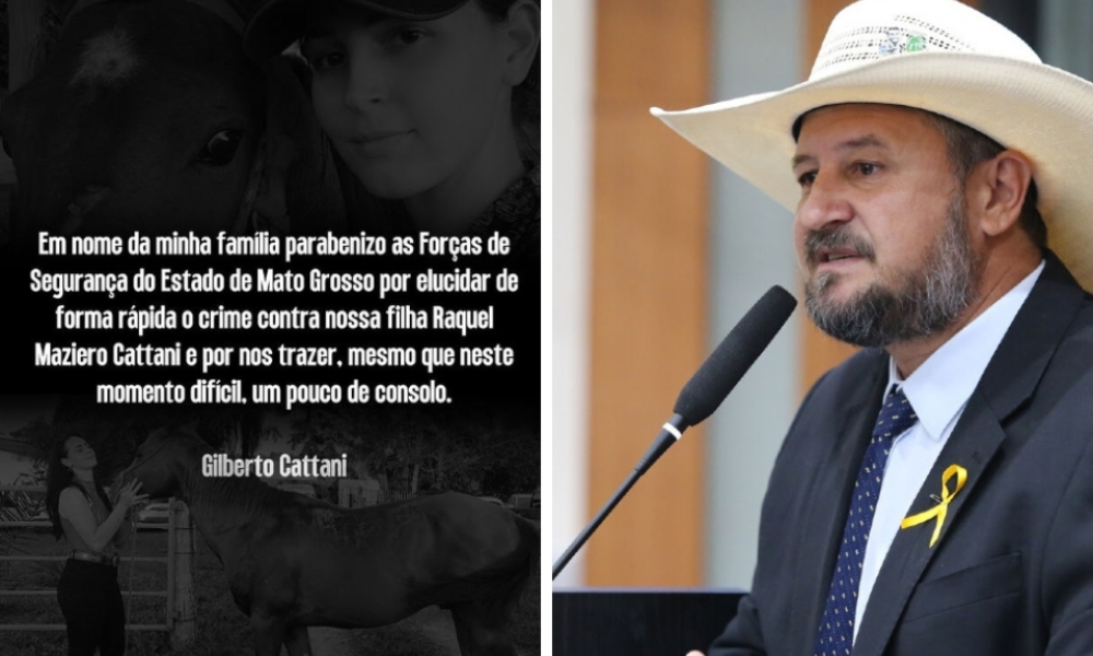 Cattani parabeniza forças de segurança e diz que elucidação do caso é um 