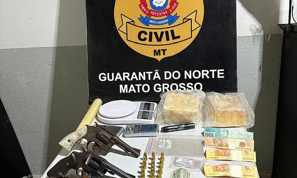 Polícia Civil prende dois suspeitos por tráfico de drogas e associação para o tráfico
