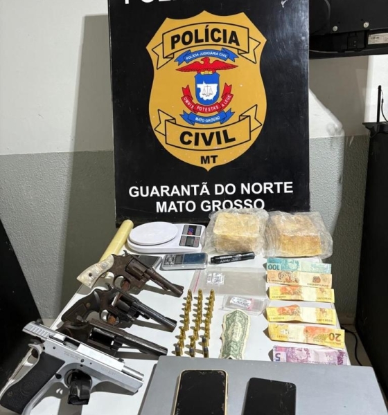 Polícia Civil prende dois suspeitos por tráfico de drogas e associação para o tráfico