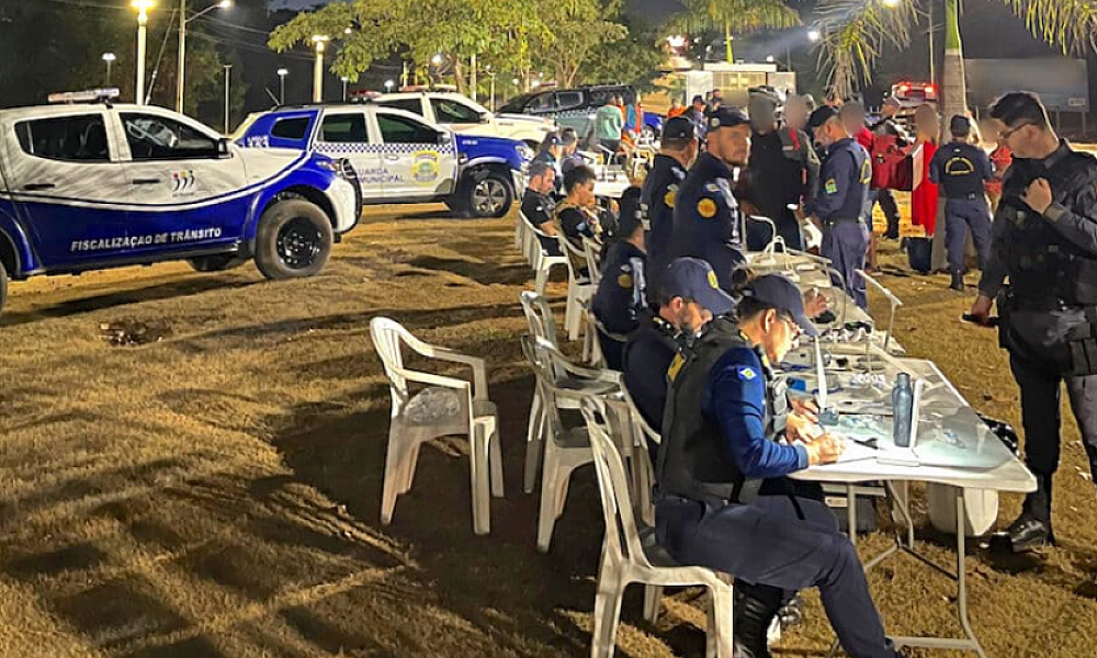Blitz da lei seca em Sinop tem 13 presos por embriaguez e 56 veículos apreendidos