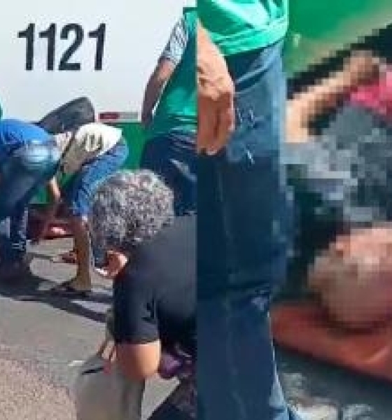 Idoso atropelado por ônibus no terminal do CPA I, morre após um mês internado