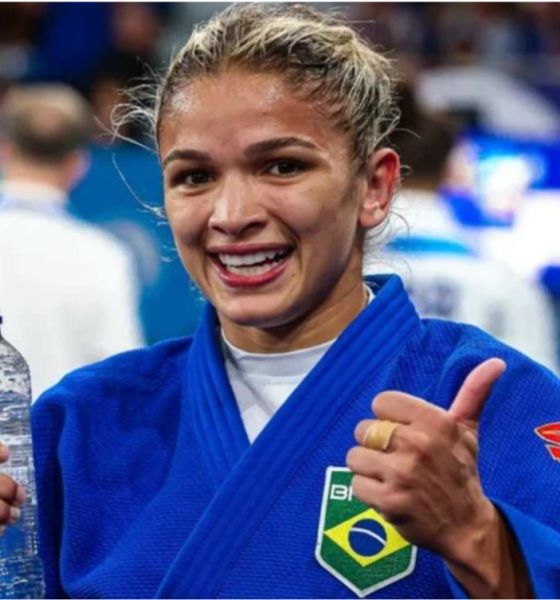 JUDOCA LARISSA PIMENTA DERROTA CAMPEÃ MUNDIAL E CONQUISTA O BRONZE EM PARIS