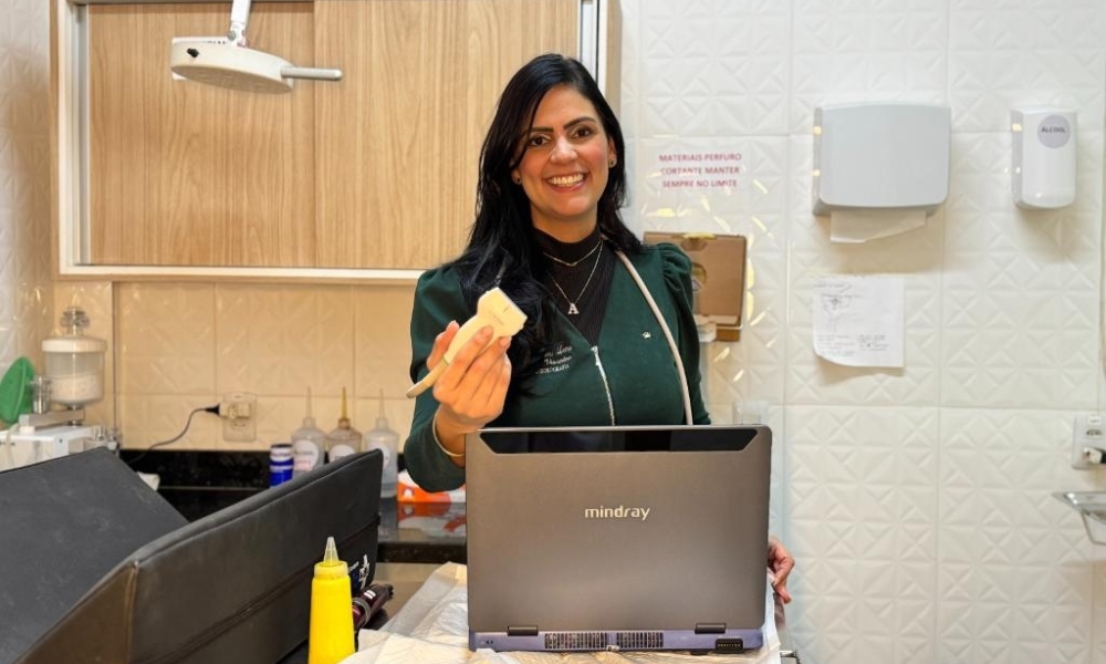 Médica veterinária financia máquina de ultrassonografia com crédito da Desenvolve MT