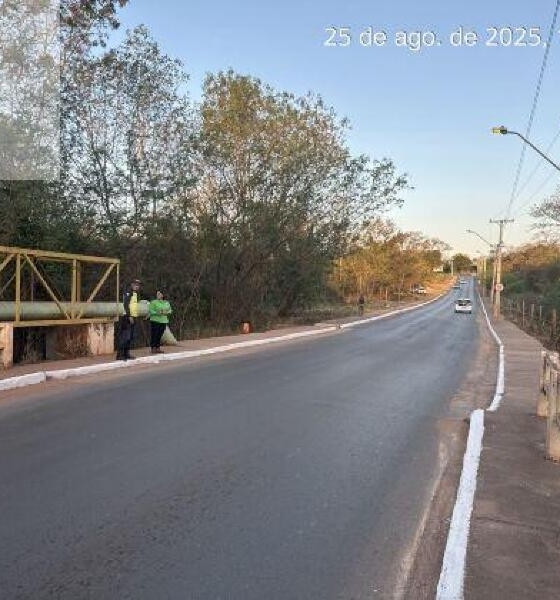 Ponte do Jardim Imperial é interditada após laudo apontar risco estrutural