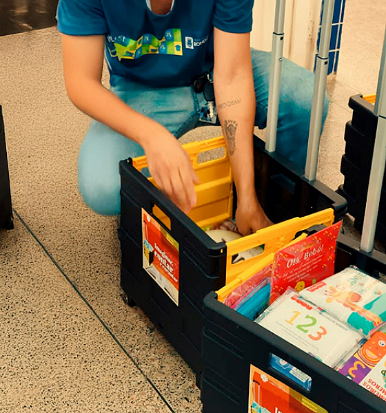 Alunos da rede municipal de Rondonópolis recebem mais de 12 mil livros de literatura infantil