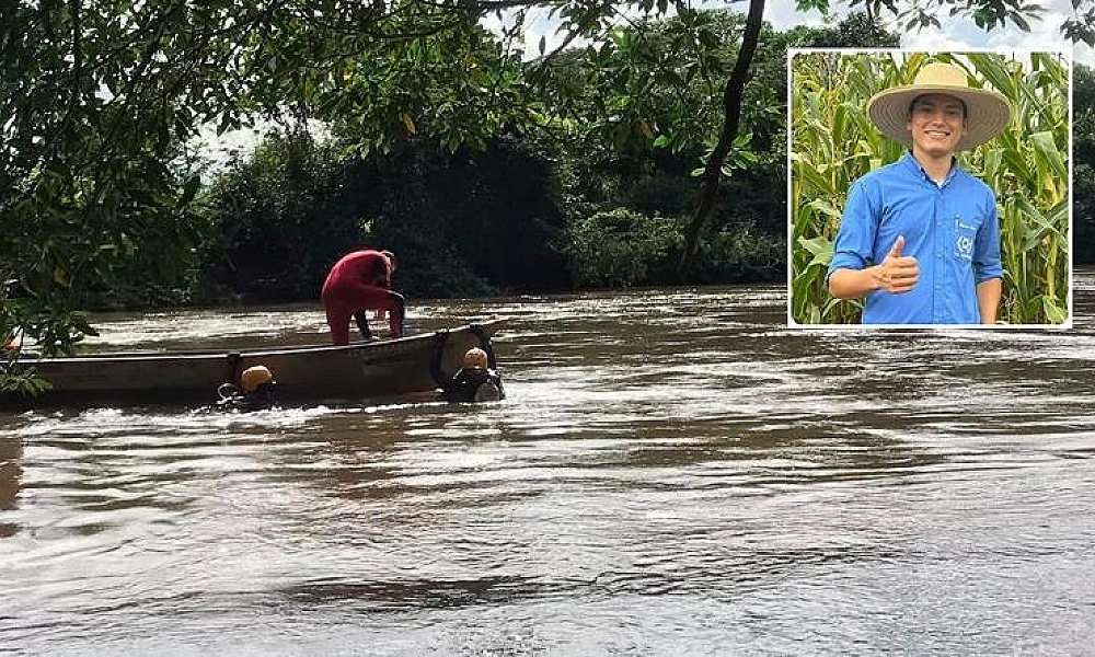 Jovem tenta atravessar rio nadando, se afoga e morre em MT
