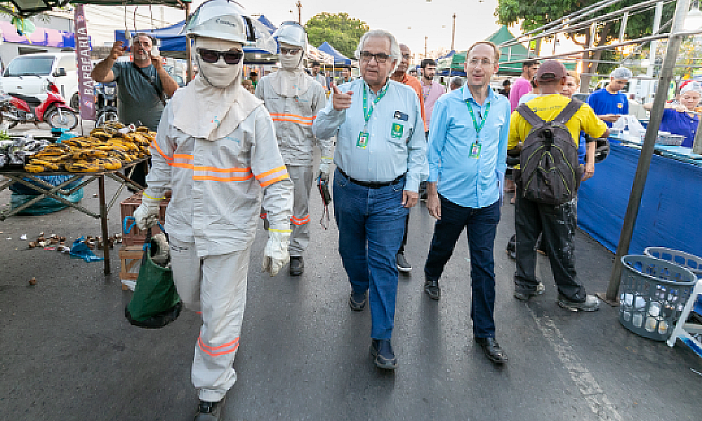 Prefeitura lança programa para regularizar ligações elétricas em feiras livres de Cuiabá