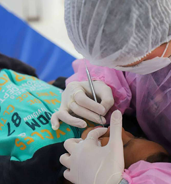 Projeto leva saúde bucal para crianças na primeira infância