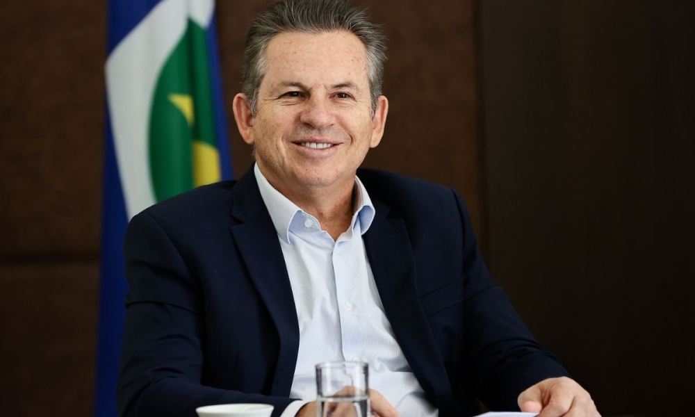 Governador Mauro Mendes sofre queda durante vistoria no Parque Novo Mato Grosso