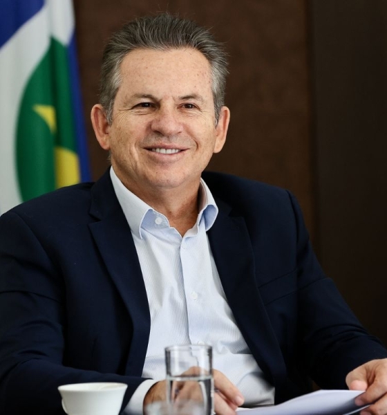 Governador Mauro Mendes sofre queda durante vistoria no Parque Novo Mato Grosso