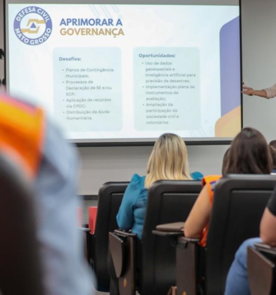 Encontro com coordenadores municipais discute ações para gestão de riscos e desastres em MT