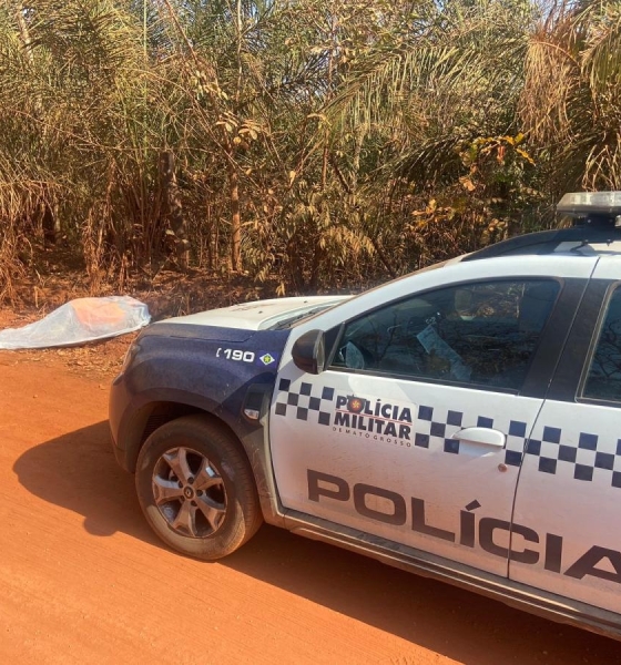 Corpo de homem é encontrado amarrado e com marcas de tiros em Várzea Grande