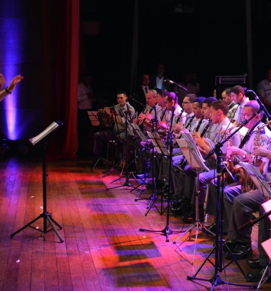 Corpo Musical da PM realiza concerto especial de aniversário dos 190 anos da instituição nesta quarta-feira (3)