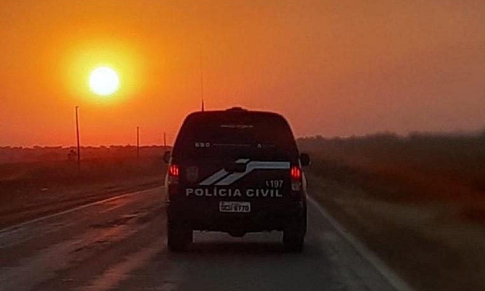 Foragido por roubo é preso pela Polícia Civil na zona rural de Dom Aquino