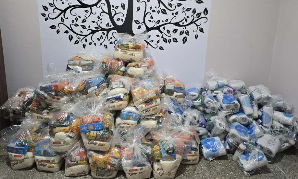 Polícia Civil apreende 92 cestas básicas que seriam distribuídas por facção criminosa