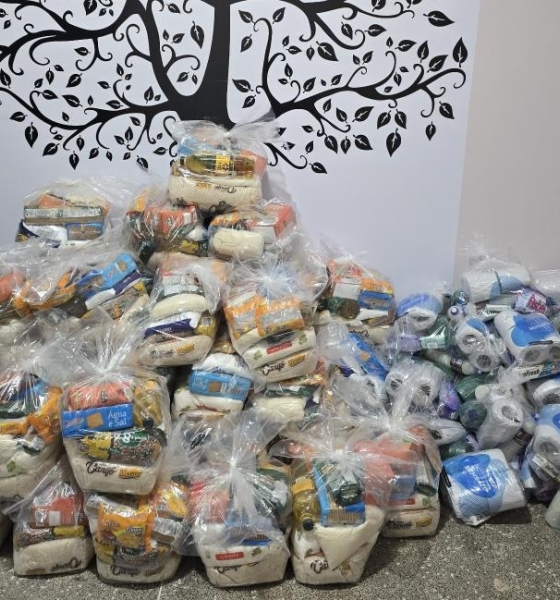 Polícia Civil apreende 92 cestas básicas que seriam distribuídas por facção criminosa