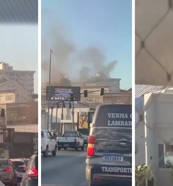 Incêndio atinge Igreja Adventista e causa susto em Cuiabá
