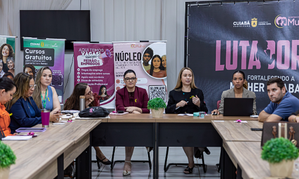 Rede de Enfrentamento à Violência contra a Mulher define novas ações em Cuiabá