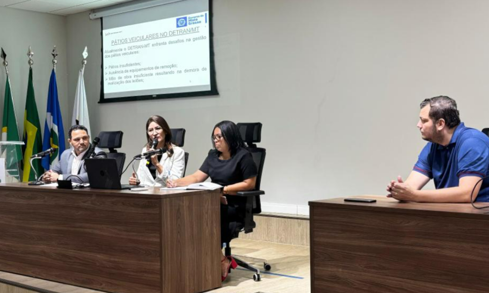 Detran-MT realiza audiência pública sobre concessão dos pátios de apreensão de veículos no Estado