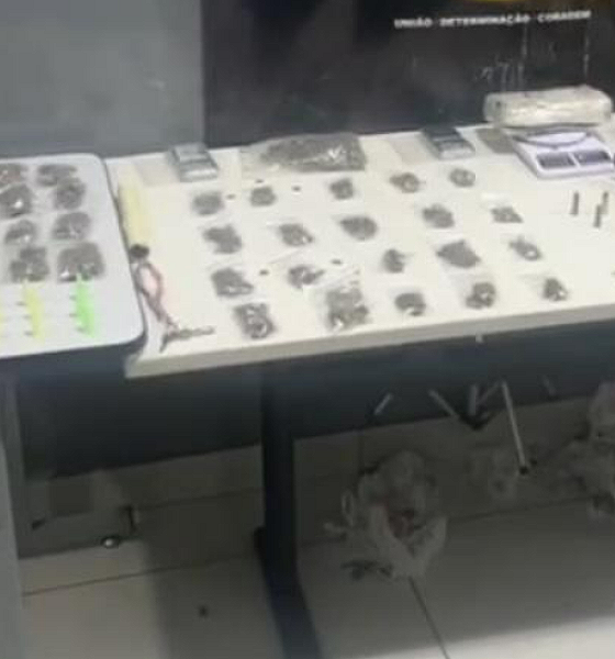 Três homens são presos por tráfico e porte ilegal de arma durante operação em Várzea Grande e Cuiabá