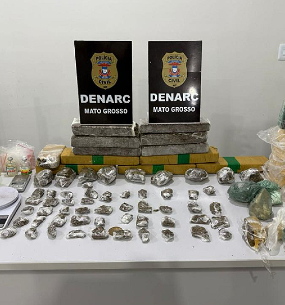 Polícia Civil fecha residência usada por facção para armazenar drogas em Cuiabá