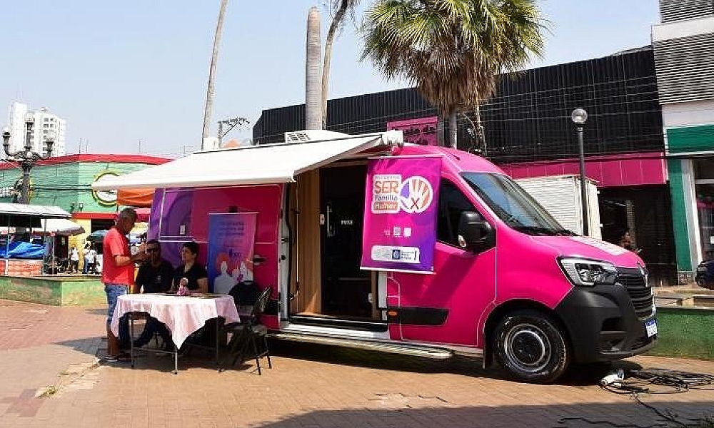 Van Rosa estará nas quartas-feiras na Praça Ipiranga em setembro e outubro para combate à violência contra a mulher